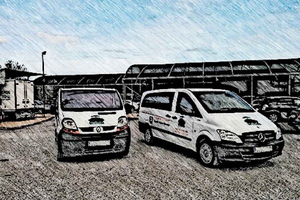 Furgonetas transporte aerpuerto
